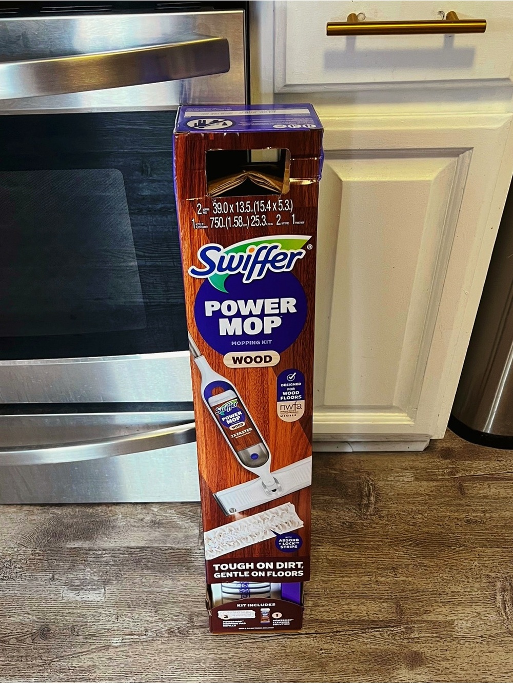 New Swiffer Power Mop Wood